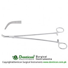 Lawrence Dissecting and Ligature Forcep Curved Stainless Steel, 28 cm - 11"